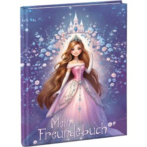 Goldbuch Kniha přátel Princeska Hvězdný les...