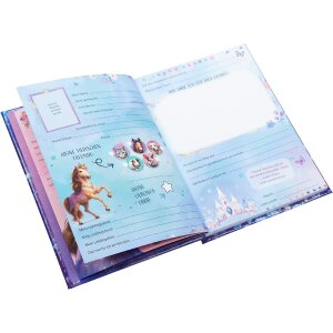 Goldbuch Kniha přátel Princeska Hvězdný les 15x21 cm