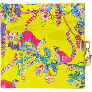 Goldbuch Deník Wild Life Lemurs, 16,5x16,5 cm,...