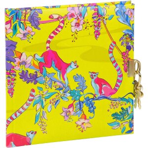 Goldbuch Deník Wild Life Lemurs, 16,5x16,5 cm,...