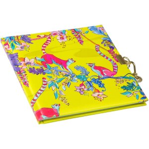 Goldbuch Deník Wild Life Lemurs, 16,5x16,5 cm, zlatý nebo stříbrný uzávěr