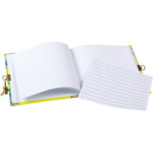 Goldbuch Deník Wild Life Lemurs, 16,5x16,5 cm, zlatý nebo stříbrný uzávěr