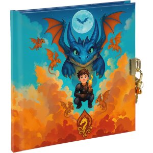 Goldbuch Deník Drakonější 16x16 cm...