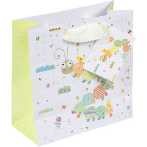 Goldbuch Malý kruhový dárek 18x8 cm s zlatým tiskem a potiskovaným papírem