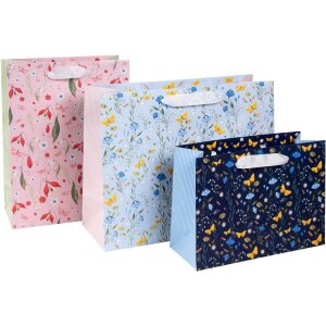 Goldbuch Dárková taška Secret Garden noční modrá 18x10 cm