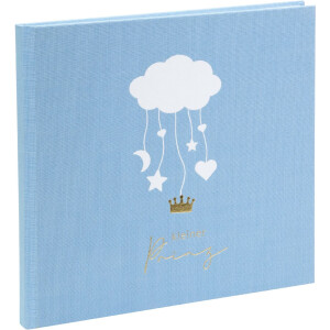 Goldbuch Babytagebuch Wolkenpoesie blau 24x22 cm