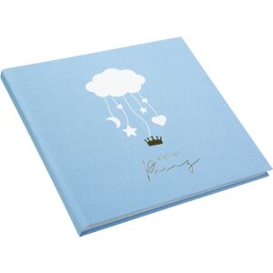 Goldbuch Babytagebuch Wolkenpoesie blau 24x22 cm