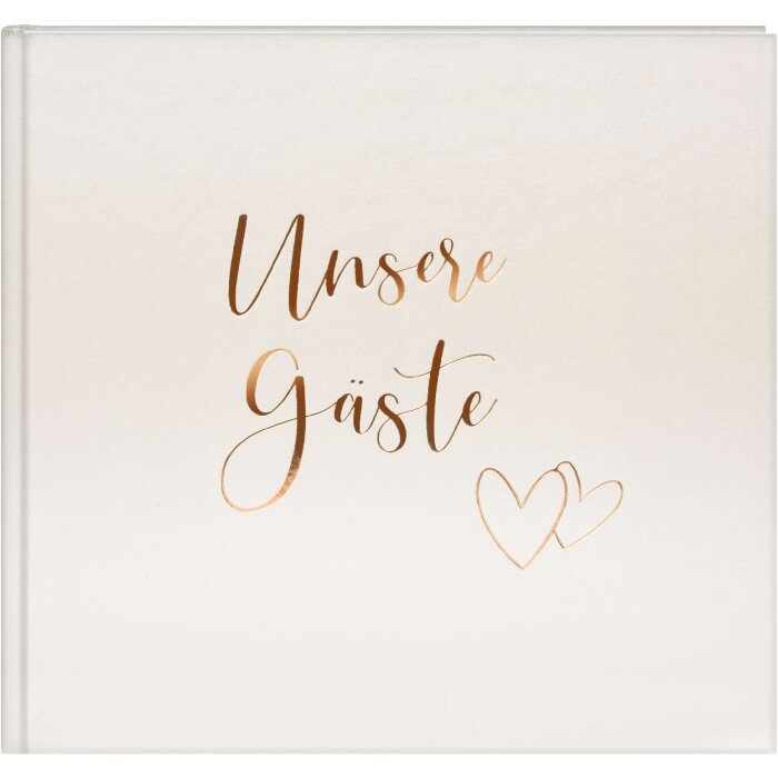 Goldbuch Hostinský sezení Herzklopfen 24x22 cm zlatá prezentace ilustrované