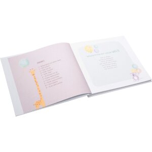 Goldbuch Dítě deník „Vzhůru!“ 20x20 cm, 100 ilustrovaných stran