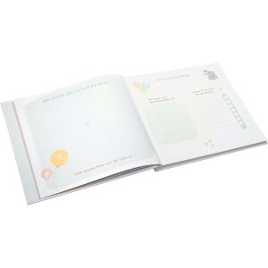 Goldbuch Dítě deník „Vzhůru!“ 20x20 cm, 100 ilustrovaných stran