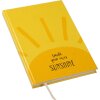 Goldbuch Zápisník create sunshine 15x22 cm s zlatým vyražením a vkládaným značkem