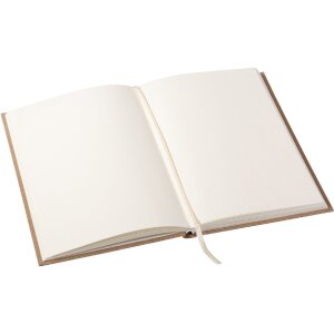 Goldbuch Poznámkový blok s záložkou, látka, zlaté překrazení, 15x22 cm