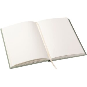 Goldbuch Zápisník Manuscript 15x22 cm bílá zlatá ležící vazba 200 listů