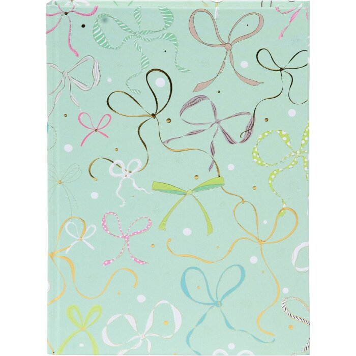 Goldbuch Pracovní blok s páskovou vazbou a zlatou výšivkou, taupe, 15x22 cm