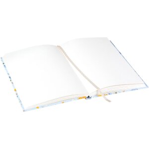 Goldbuch Notesní sešit Secret Garden Blue s zlatým tiskem a přízovým vázáním