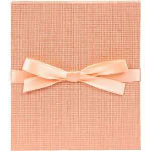 Goldbuch Leporello Letní sezóna apricot – lněné album pro 10 fotek 15,5x19 cm