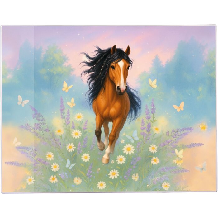 Goldbuch Psaná podložka Wiesenglück odstranitelně čistitelná pro děti