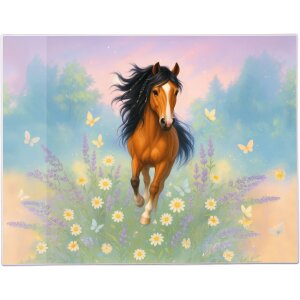 Goldbuch Psaná podložka Wiesenglück odstranitelně čistitelná pro děti