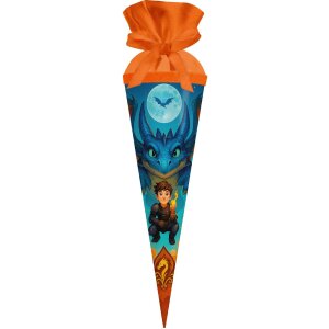 Goldbuch Sestřenčina taška Drakón 35x11 cm, vlněný uzávěr, lakovaný karton