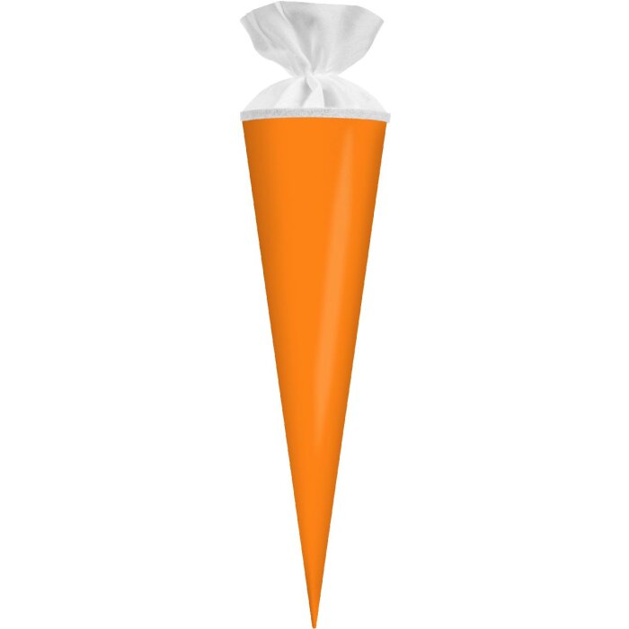 Goldbuch školní taška na kreslení s filčným uzávěrem neonoranžová 19x70 cm