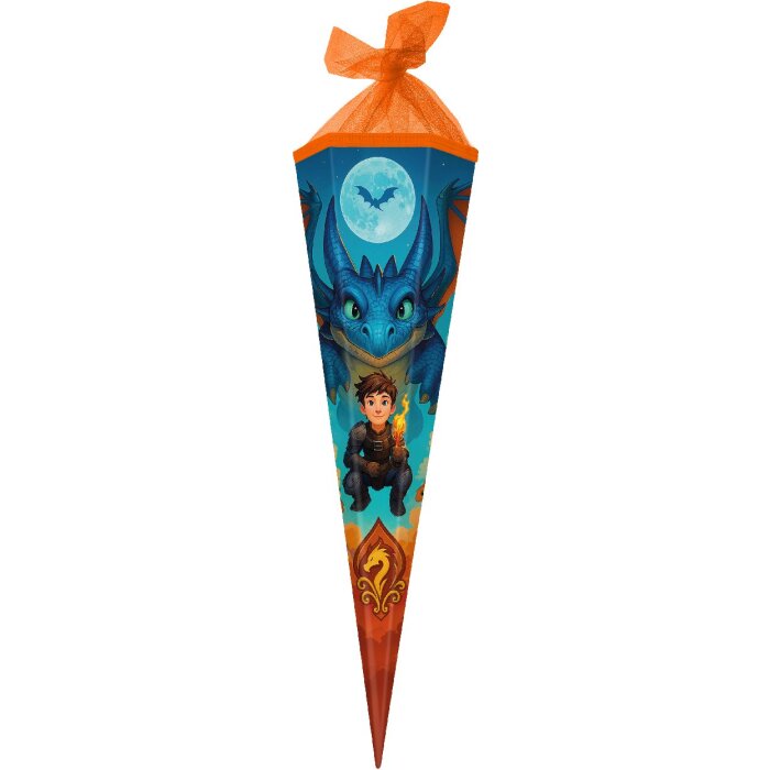 Goldbuch Školní taška 85 cm Drakář 6úhelníková