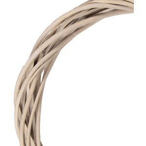 Clayre & Eef Věnec z ratanu hnědý Ø 30 cm