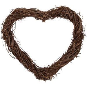 Clayre & Eef Vánoční věnec z ratanu...