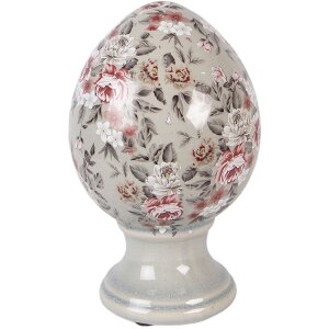 Clayre & Eef Váza na noze šedá...