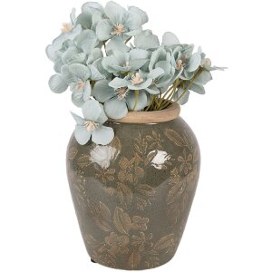 Clayre & Eef Keramická váza Ø 13...