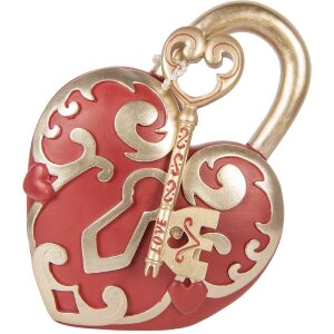 Clayre & Eef Dekorace srdce s klíčem...