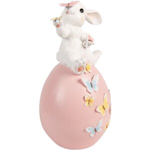 Clayre & Eef Dekorace Králík na...