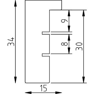 Effect Dřevěný rám Profil 2480 lípy, moderní a klasické motivy