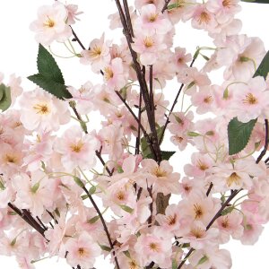 Clayre & Eef Dekorační stromek s květy kříže 30x30x90 cm