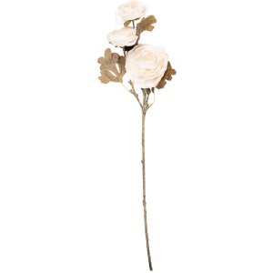 Clayre & Eef Větev s květy 10x12x70 cm – moderní plastová dekorace pro interiér