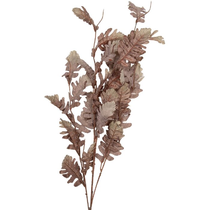 Clayre & Eef Dekorace větev béžově hnědá 10x15x108 cm