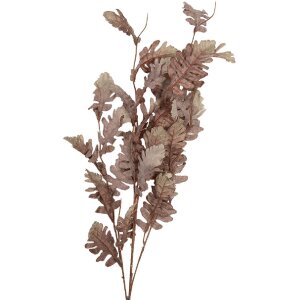 Clayre & Eef Dekorace větev béžově hnědá 10x15x108 cm