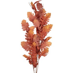 Clayre & Eef dekorativní větev 10x15x108 cm přírodní oranžovo-hnědá