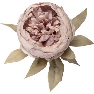 Clayre & Eef Umělá květina v fialově-zelené kombinaci 11x11x62 cm