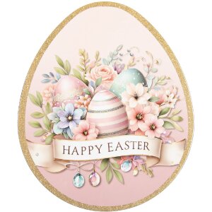 Clayre & Eef Podložka na talíře zlatá růžová pastelová 35x29 cm