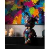 Mauro Ferretti Dekorační medvěd Orsetto Psyco v pop-art stylu
