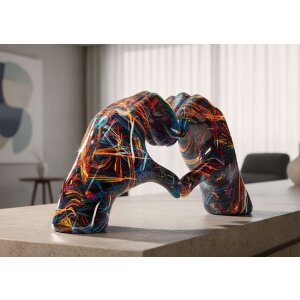 Mauro Ferretti Socha LOVER PSYCO – polyresinová dekorace ve stylu pop art