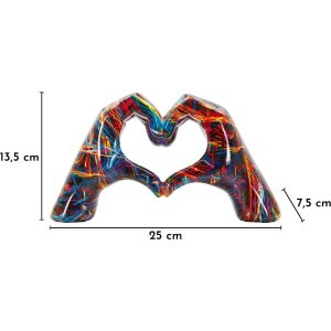 Mauro Ferretti Socha LOVER PSYCO – polyresinová dekorace ve stylu pop art