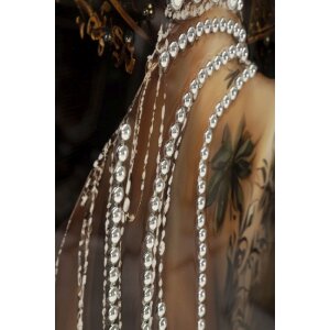 Mauro Ferretti Tapeta Persian – lakuovaná bavlněná plátnová tkanina s rámem