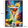 Mauro Ferretti Obraz na plátně COCKTAIL s rámem 62x92 cm