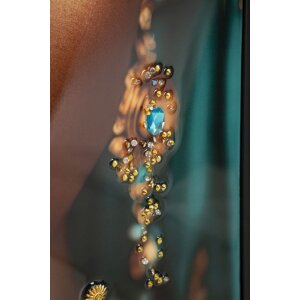 Mauro Ferretti Obraz na plátně Maya s rámem 50x100 cm