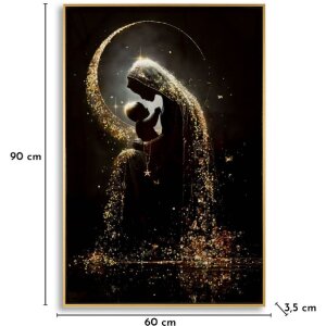 Mauro Ferretti Obraz na plátně MATERNITY s dřevěným rámem 60x90 cm