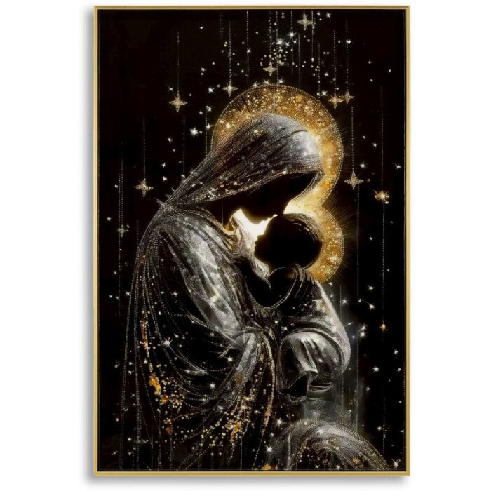 Mauro Ferretti Obraz na plátně MATERNITY s dřevěným rámem 60x3,5x90 cm