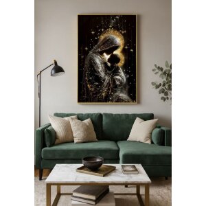 Mauro Ferretti Obraz na plátně MATERNITY s dřevěným rámem 60x3,5x90 cm