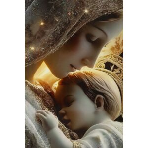 Mauro Ferretti Obraz na plátně Maternity s dřevěným rámem 60x3,5x90 cm