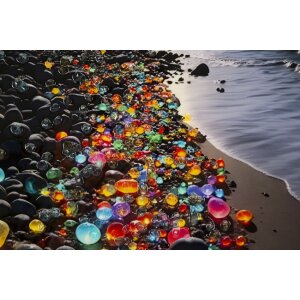 Mauro Ferretti Dekorativní plátno s rámem 60x90 cm, vícebarevný večerní motiv